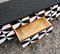 Chest of Drawers with Black Glass Top from RTV, 1950s, Image 10