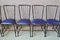 Dining Chairs Attributed to Colette Gueden from Atelier Primavera, 1940s, Set of 6 5