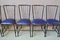 Dining Chairs Attributed to Colette Gueden from Atelier Primavera, 1940s, Set of 6, Image 5