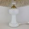 Danish Opaline Glass Table Lamp from J. Sommer Aps, 1970s, Image 6