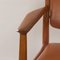 Danish Armchair Reupholstered in Brown Leather by Arne Vodder for Sibast, 1960s 9