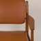 Danish Armchair Reupholstered in Brown Leather by Arne Vodder for Sibast, 1960s 10