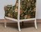 19th Century Gustavian Style White Lounge Chair by Petersen, Denmark, Image 9