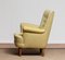 Green Samsas Lounge Chair by Carl Malmsten for OH Sjogren, 1950s 6