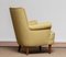 Green Samsas Lounge Chair by Carl Malmsten for OH Sjogren, 1950s 9