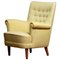 Green Samsas Lounge Chair by Carl Malmsten for OH Sjogren, 1950s, Image 3