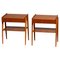 Comodini in teak di Carlström & Co Mobelfabrik, Svezia, anni '50, set di 2, Immagine 1