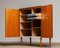 Scandinavian Teak Folding Door Cabinet, 1950s 5