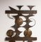 XXL Brutalist Wall Sculpture in Mixed Metals by Henrik Horst, Denmark, 1970s, Image 6