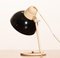 Metal Desk or Table Lamp in Off-White and Black from Philips, 1950s 6