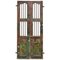 19th Century Indian Window or Door Shutters with Metal Bars, Set of 2, Image 1