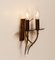 Brass and Smoked Glass Wall Lights, Italy, 1960s, Set of 2 7