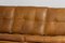 Quilted Camel Buffalo Leather Merkur Chairs and Sofa from Arne Norell AB, Set of 3, Image 7