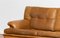 Quilted Camel Buffalo Leather Merkur Chairs and Sofa from Arne Norell AB, Set of 3 8