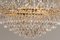 Gold-Plated and Faceted Crystal Chandelier from Rejmyre, Sweden, 1970s, Image 10