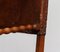 18th Century Italian Oak Brown Leather Armchair 7