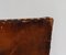18th Century Italian Oak Brown Leather Armchair 14
