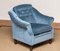 Swedish Hollywood Regency Velvet Lounge Chair by Bröderna Andersson, 1970s, Image 2