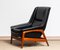 Profil Lounge Chairs by Folke Ohlsson for Dux in Leather and Teak, 1960s, Set of 2 11