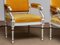 19th Century White Painted and Gilded Gustavian Swedish Armchairs, Set of 2 4