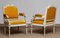 19th Century White Painted and Gilded Gustavian Swedish Armchairs, Set of 2 14