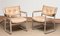 Mondo Armchairs in Beige Taupe Leather by Karl Erik Ekselius JOC, 1960s, Set of 2 4