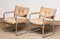 Mondo Armchairs in Beige Taupe Leather by Karl Erik Ekselius JOC, 1960s, Set of 2 5