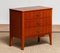 Small Teak Three Drawers Dresser / Cabinet / Telephone Table from SMI Marked, 1950s 7