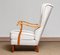 Scandinavian Wingback Lounge Chair by Wilhelm Knoll for Malmö Sweden, 1950s, Image 12
