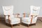 Scandinavian Wingback Lounge Chairs by Wilhelm Knoll for Malmö Sweden, 1950s, Set of 2 2
