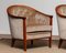 Mahogany and Taupe Velvet Lounge Chairs by Bröderna Andersson Sweden, 1960s, Set of 2 6