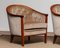 Mahogany and Taupe Velvet Lounge Chairs by Bröderna Andersson Sweden, 1960s, Set of 2, Image 6