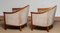 Mahogany and Taupe Velvet Lounge Chairs by Bröderna Andersson Sweden, 1960s, Set of 2 11