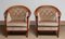 Mahogany and Taupe Velvet Lounge Chairs by Bröderna Andersson Sweden, 1960s, Set of 2, Image 3