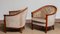 Mahogany and Taupe Velvet Lounge Chairs by Bröderna Andersson Sweden, 1960s, Set of 2, Image 10