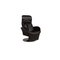 Jori Black Leather Armchair with Relax Function 1