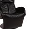 Jori Black Leather Armchair with Relax Function 4