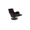 Jori Black Leather Armchair with Relax Function 3