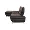 Roxanne Anthracite Leather Corner Sofa from Koinor 13