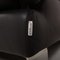 Taboo Black Leather Sofa by Willi Schillig 8