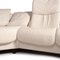 Eldorado White Leather Corner Sofa from Stressless 5