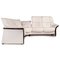 Eldorado White Leather Corner Sofa from Stressless 9