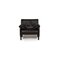 Fauteuil DS 14 en Cuir Noir de de Sede, Set de 3 6