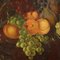 Bodegón con flores y frutas, óleo sobre lienzo, Imagen 3