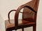 Red Leather Dining Chairs from Arper, Italy, 1980s, Set of 4 15