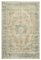 Beige Turkish Vintage Area Rug, Image 1