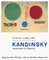 Affiche Expo 61 Galerie Karl Finkler Interférences Robert Delpire par Wassily Kandinsky 1