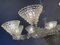 Lámpara de araña Barovier de cristal de Murano, años 50, Imagen 6