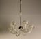 Lámpara de araña Barovier de cristal de Murano Art Déco con seis brazos, años 40, Imagen 2
