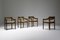 Carimate Dining Chairs in Lacquered Beech by Vico Magistretti for Cassina 3